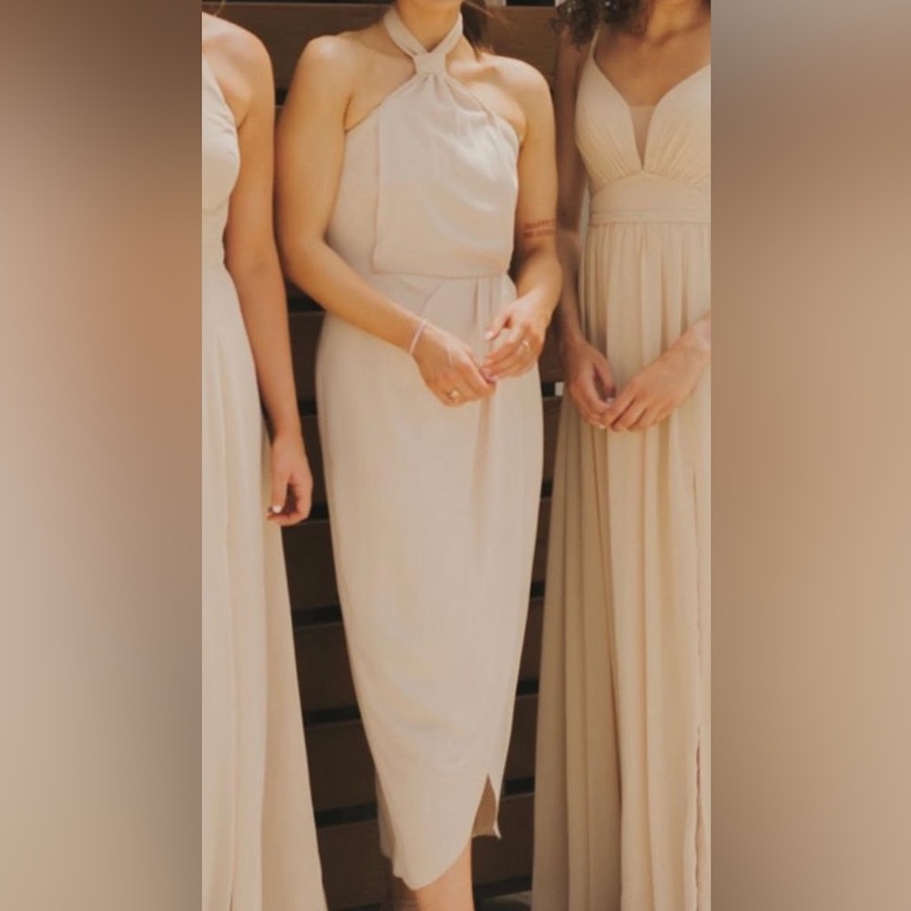 Cream/Nude Bridesmaid dress